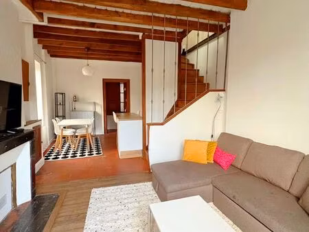 auxerre – hyper-centre | duplex meublé – 1 chambre – dernier étage