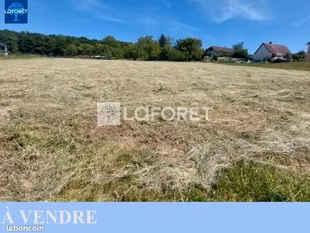 terrain 1008 m² montbouton
