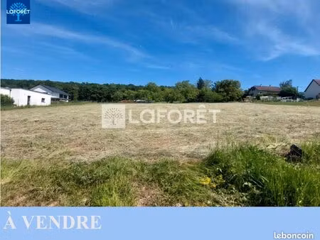 terrain 1301 m² montbouton