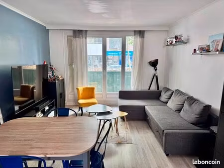 boulogne marcel sembat – 3 pièces 55 m² – box fermé – cave – balcon