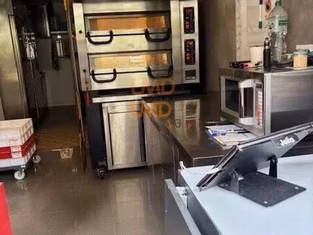 pizzeria  restaurant 23 m² levallois-perret