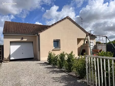 maison plain-pied | terrasse et terrain clos | barbuise