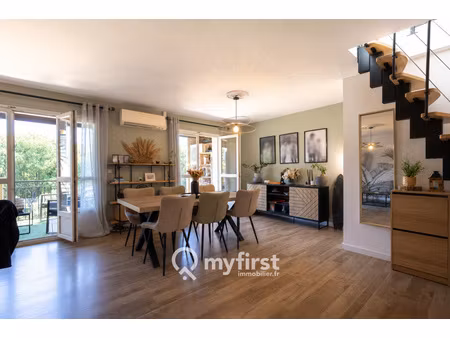 duplex contemporain de type 5 au cœur d'une chouette copropriété