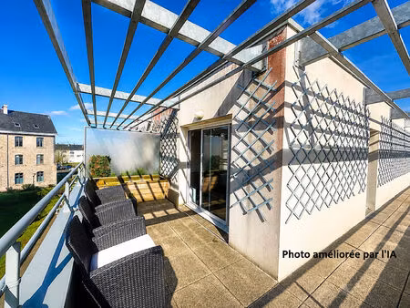 dinan : studio de 29m² avec terrasse
