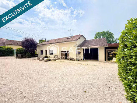 vente maison 6 pièces 164 m² bersaillin (39800)