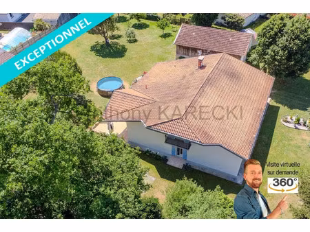 vente maison 7 pièces 225 m² seyresse (40180)