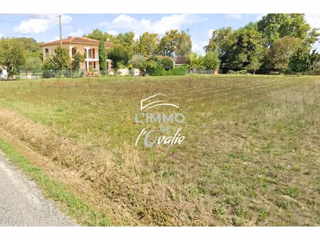terrain saint jory 1094 m² - proche canal et centre