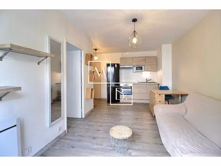 location aiguelongue joli t2 meublé 32m2 terrasse + garage
