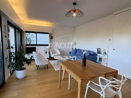 a louer - t2 meuble - 57m² - vue loire - box - terrasse