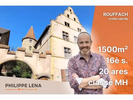 vente maison 50 pièces 1500 m² rouffach (68250)