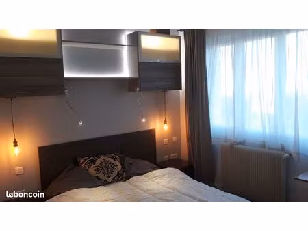 f3 lafayette chru meublé calme park cuis équip lave linge internet