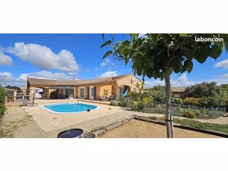 villa 142m² plain-pied avec piscine