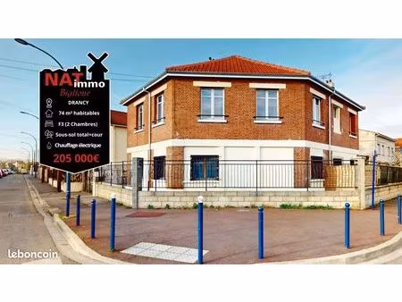 duplex 3 pièces 76 m²
