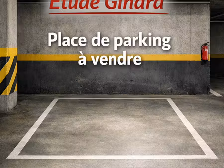 place de parking en sous-sol à vendre