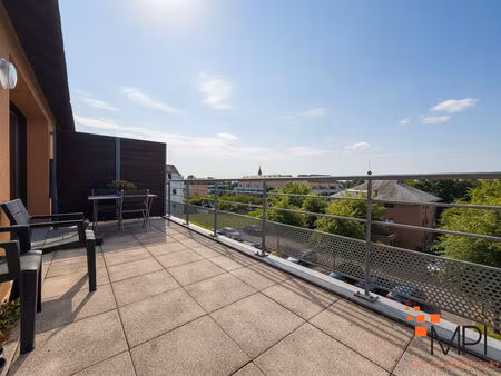 à vendre - superbe appartement t3 avec terrasse  garage et vue dégagée sur la campagne