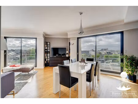 a vendre appartement nantes vue erdre dernier étage