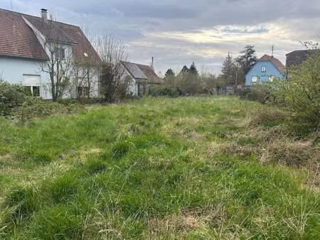 terrain constructible à vendre