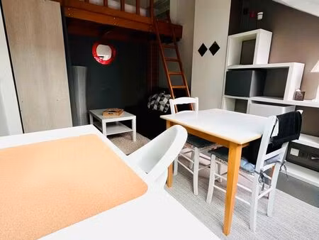 location studio meublé - proche facultés / tramway morrhonnière-petit port