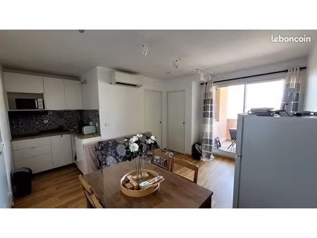 appartement t2 avec terrasse & vue - plage à 5 min – palavas/carnon