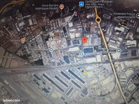 location terrain nu  6 400m2  près st charles