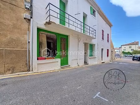 maison de village de 66 m² à saint-genies-de-fontedit