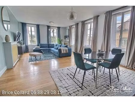 60100 creil appartement 3 chambres vue sur l'oise  à 5' de la gare