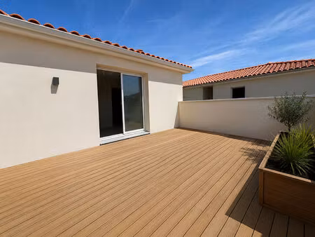 appartement 3 pièces73m² + terrasses + jardin + parking ! rouffiac tolosan