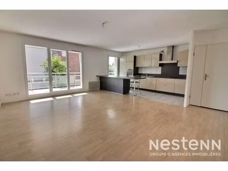appartement loos 4 pièces - 96m² - terrasse 16m² - 2 salles d'eau - garage et parking