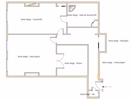 vente appartement 2 pièces