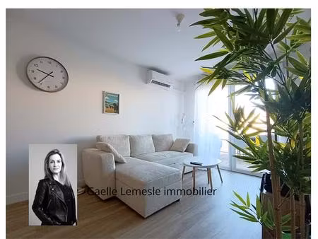 appartement miramas 2 pièce(s) + terrasse + parking couvert