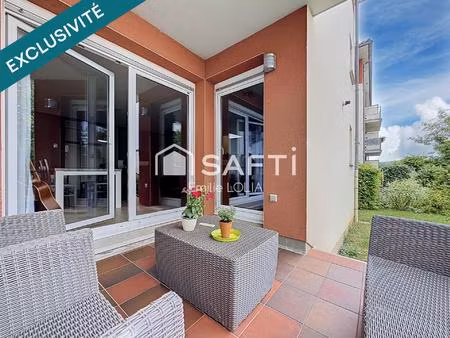 charmant appartement au rdc avec jardin !