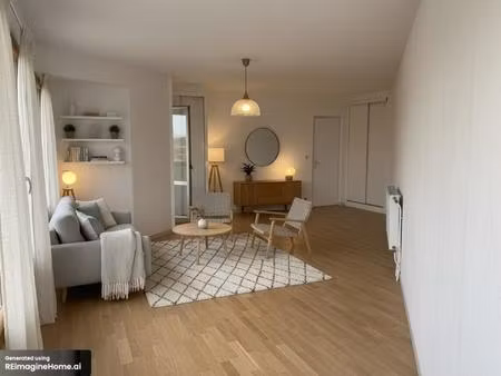 carnon-plage t3 74m2 vue mer à 150m de la plage avec box fermé
