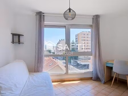 studio meublé 16m² - vue dégagée