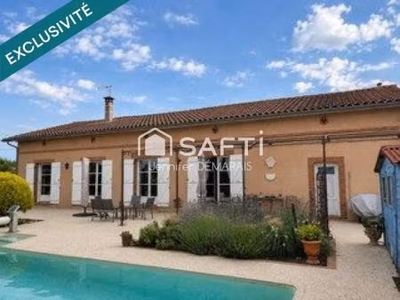 merville 31330 - propriete de charme avec piscine sur 2000 m2