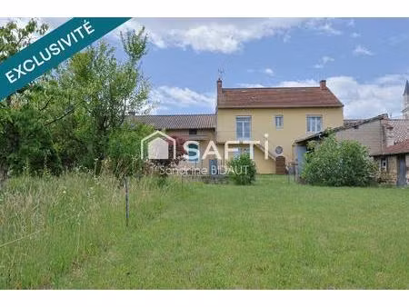 maison avec terrain de 656 m² entre pont-de-vaux et tournus