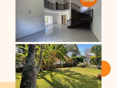 a louer - villa t5 duplex - st marie