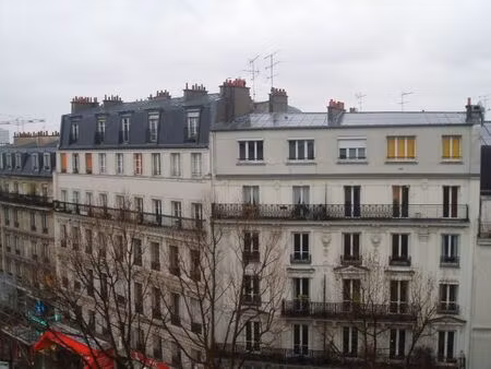 appartement 2 p à paris 18ème