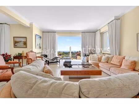 vallauris villa vue mer panoramique avec piscine proche cannes