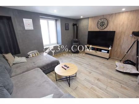 maison 3 pièces 85 m² - 2 chambres - garage - jardin