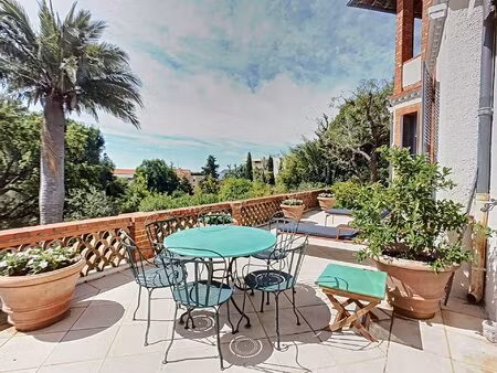 cannes propriété de charme vue mer