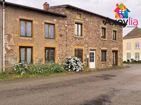 a vendre - coublanc - propriété avec maison d'habitation  terrain non attenant et hangar