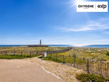 à deux pas de la mer – t2 avec parking privatif à leucate