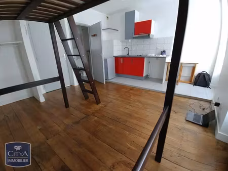 appartement à louer 1 pièce 20.5 m² - angoulême (16) - 370€