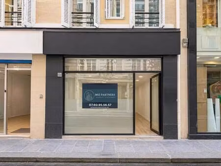 vente commerce paris 2eme 75002 90m²