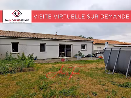 vente maison 4 pièces 90 m² à cubnezais (33620)  240 000 €