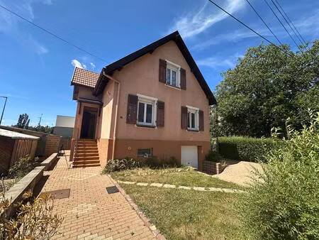 thann  68800  maison 3 chambres  126 m2  terrain 7 74 ares
