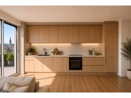 magnifique appartement t4 en dernier étage avec grande terrasse en plein coeur des chartro