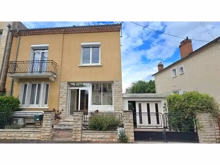 maison de ville type 7  avec jardin et garage  quartier vesone