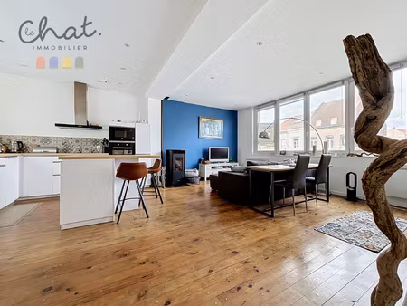 achat appartement 4 pièces 84m² la chapelle d armentieres 59930