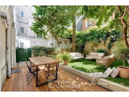 appartement avec jardin - carnot-lévis